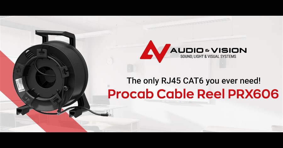 Audio & Vision: ProCab Cables - Παρουσίαση του ProCab Cable Reel PRX606.