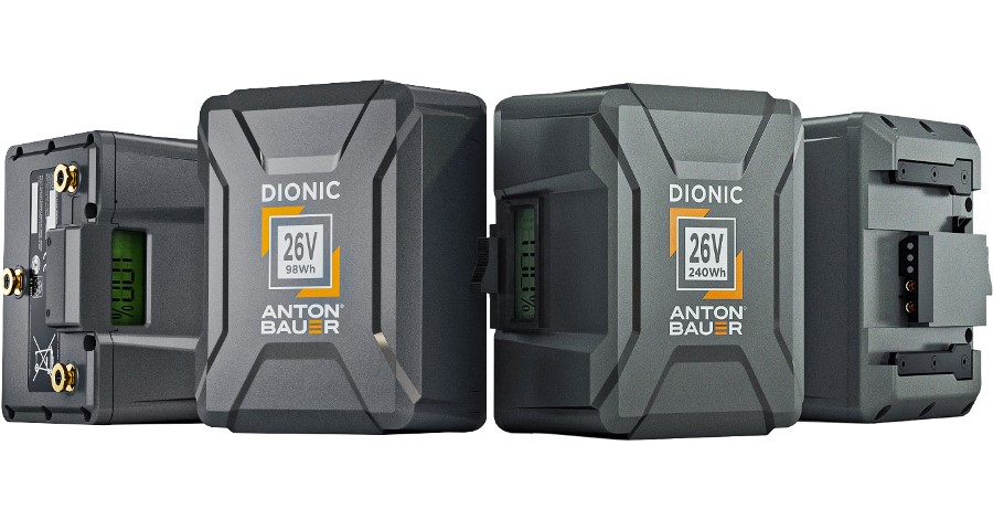 Anton/Bauer expands DIONIC 26V Battery Series with new B-Mount solution for ARRI Cine Cameras.