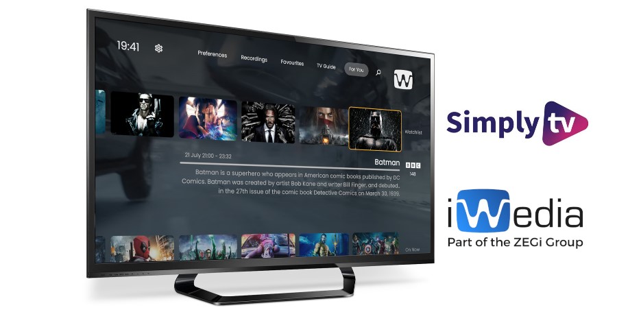 iWedia and Simply.TV Partnering to Increase Engagement On Live TV. 
