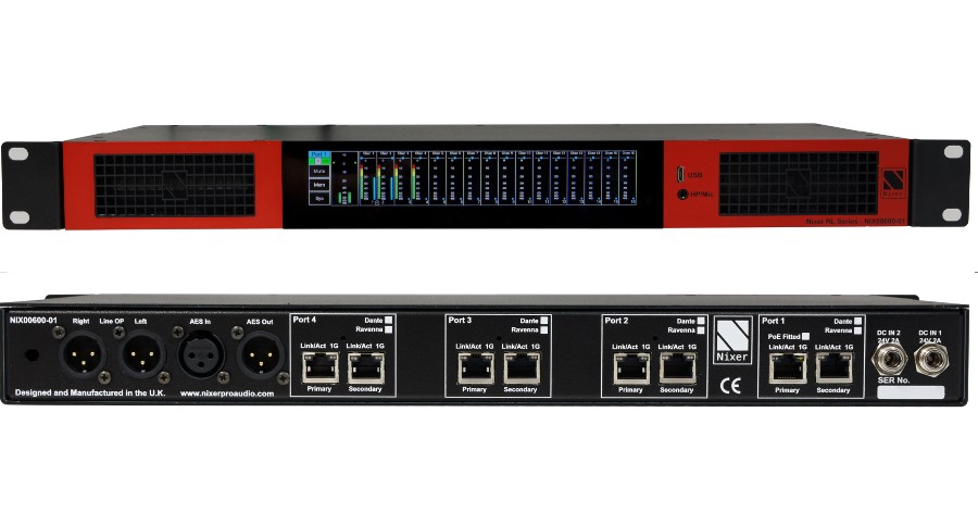 Nixer Pro Audio to Top Off RL Series with RL256.