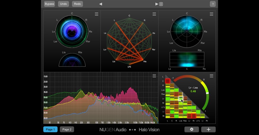 NUGEN Audio Halo Vision audio analysis suite now available for download.