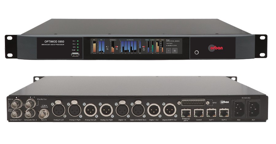 Orban Announces a New Generation of Audio Processors at IBC.