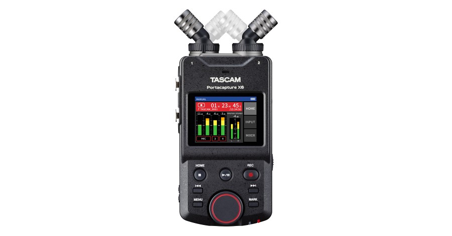 Tascam Introduces Another 32-Bit-Float Portable Audio Recorder For Content Production.