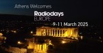 Στην Αθήνα τον Μάρτιο 2025 η μεγάλη ευρωπαϊκή διοργάνωση RADIODAYS EUROPE. Προκρίθηκε η ελληνική υποψηφιότητα της ΕΙΙΡΑ, έπειτα από πολύμηνες διεργασίες.