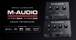 ΕΛΙΝΑ: Η M-Audio, κυκλοφόρησε 2 νέα προϊόντα της σειράς M-Track.