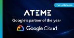 Ateme Wins a 2024 Google Cloud Partner of the Year Award. 