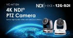 Lumens Announces Support for NDI|HX3 with the NEW VC-A71SN PTZ Camera.