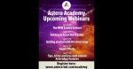 Astera Academy Webinars.
