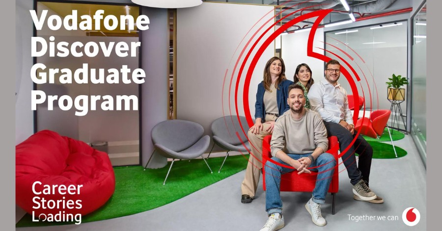 Vodafone Discover Graduate Program: Το πιο δυναμικό ταξίδι σταδιοδρομίας των νέων ξεκινά στη Vodafone.