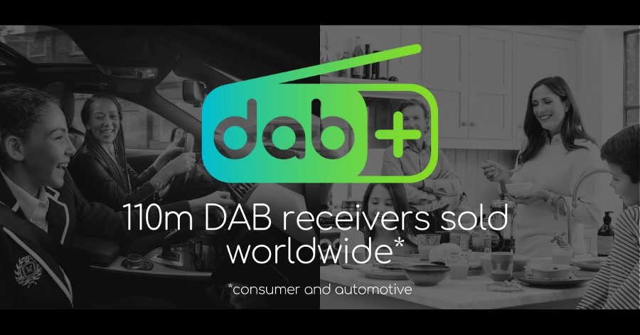 DAB receiver sales motor past 100 million.