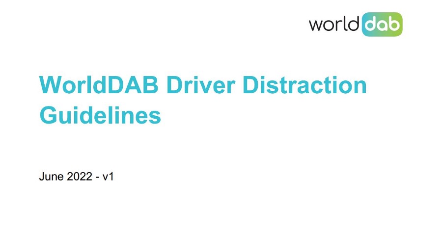 Safety first for drivers as WorldDAB releases new industry guidelines for in-vehicle digital radio visuals.