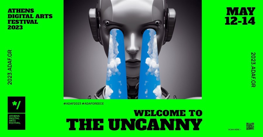 Athens Digital Arts Festival ADAF 2023 Welcome to the Uncanny-900